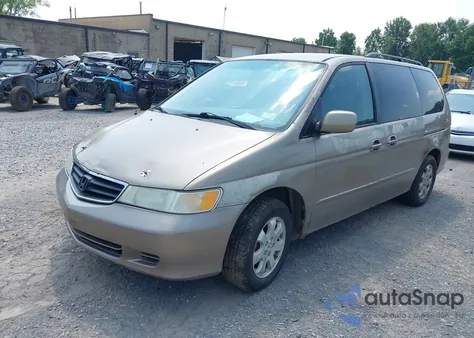 2004 Honda Odyssey Ex-L из США, поврежденный, VIN 5FNRL18914B070864